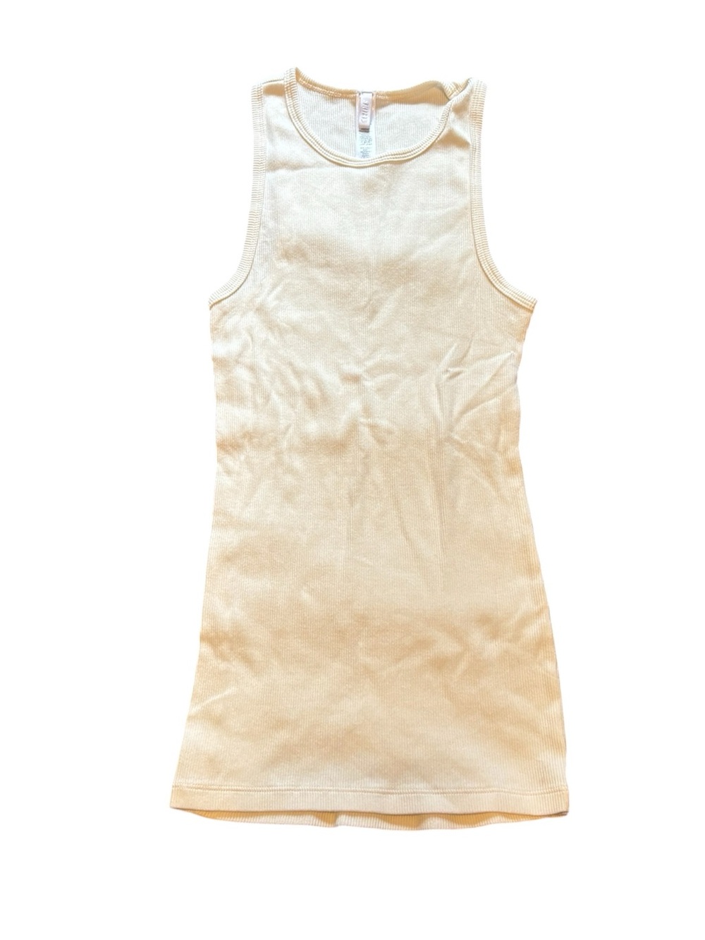 SKIMS White Ribbed Tank